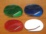 Translucent Oval Letter Openers
