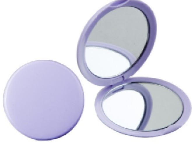 Two Sides Compact Round Shape Promotional Mirror