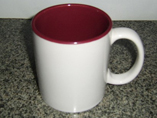 12OZ Ceramic Mug, Solid Color Stoneware Mugs