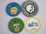 Round Shape Soft PVC Coaster