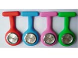 Different Colors Advertising Silicone FOB Nurse Watch For Promotion