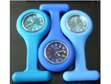 Silicone Pocket FOB Nurse Pin Watch