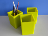 Silicone Square Pen Holders