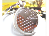 Unique Globe Shape Metal Keychain