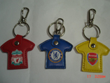 Promotional Clothes Shape Leather Keyring