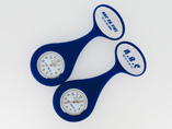 New Design Fashion Silicone FOB Nurse Pin Watch
