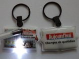 OEM Available PVC LED Keyring