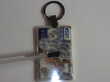 Various Shape PVC Keychain With Led Light