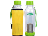 High Quality Plastic Water Bottle With Belt And Strainer