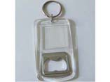 Advertising Acrylic Bottle Opener Keyring