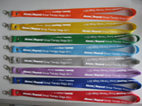 Promotional Nylon Neck Lanyards For Keys