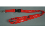 Printed Polyester Lanyard With Detachable Buckle