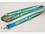 Heat Transfer Printing/Dye Sublimation Logo Neck Lanyard