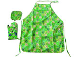 Cotton Printed Kitchen Apron Set