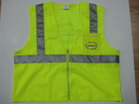 Mesh Reflective Vests With Zipper