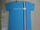 Blue Cotton Short Sleeve T-shirt For Men