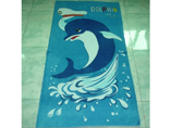 Promotional Microfiber Cartoon Printed Beach Towel