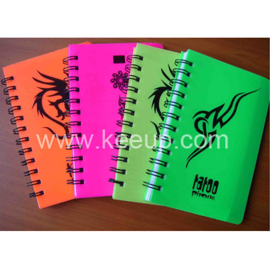 Softcover Notebook With Spiral Winding For Student