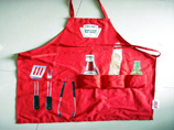 China Red Apron for Promotion