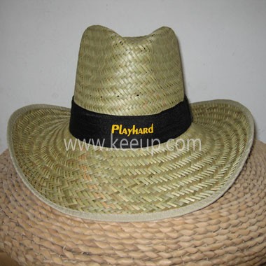 Rancher Straw Hat With Neck Cord