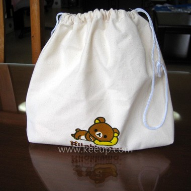 Eco Friendly Cotton Drawstring Bag