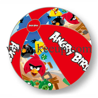 Promotional angry bird Inflatable eco-frinedly PVC Beach Ball