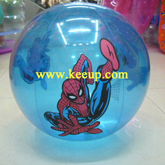Wholesale transparent inflatable beach ball
